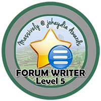 015. Forum Writer Level 5 – Discussion Leader