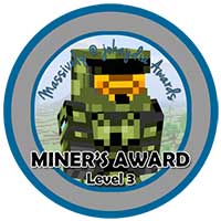 027. Miner’s Award Level 3 – Fully Equipped House